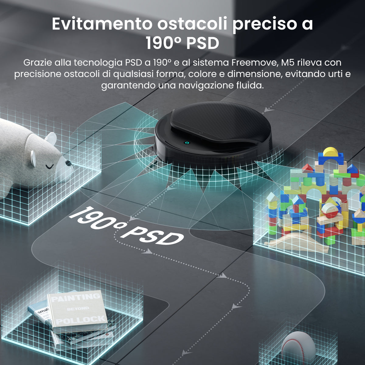 Lefant M5 Series: Robot Vacuum Cleaner